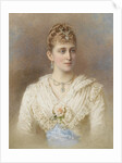 Portrait of Grand Duchess Elizaveta Fyodorovna (1864?1918) by Stepan Fyodorovich Alexandrovsky