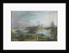 View of the Ivangorod Fortress by Johannes Hau