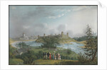 View of the Ivangorod Fortress by Johannes Hau