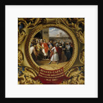 Hugh Capet proclaimed King by the nobles in May 987 by Jean Alaux