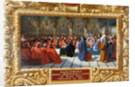 Philip IV the Fair establishes the Parliament in Paris in 1303 by Jean Alaux
