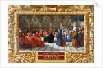 Philip IV the Fair establishes the Parliament in Paris in 1303 by Jean Alaux