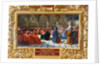 Philip IV the Fair establishes the Parliament in Paris in 1303 by Jean Alaux
