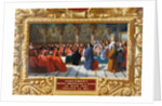 Philip IV the Fair establishes the Parliament in Paris in 1303 by Jean Alaux