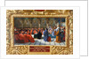 Philip IV the Fair establishes the Parliament in Paris in 1303 by Jean Alaux