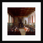 The Assembly of Notables at Rouen by Henry IV in 1596 by Jean Alaux