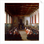 The Assembly of Notables at Rouen by Henry IV in 1596 by Jean Alaux