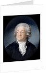 Portrait of Honoré Gabriel Riqueti, comte de Mirabeau by Joseph Boze
