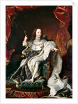 Louis XIV, King of France by Hyacinthe François Honoré Rigaud
