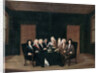 The emissaries of the peace congress of Baden on september 7th, 1714 by Johann Rudolf Huber