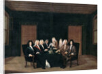 The emissaries of the peace congress of Baden on september 7th, 1714 by Johann Rudolf Huber