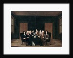 The emissaries of the peace congress of Baden on september 7th, 1714 by Johann Rudolf Huber