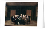 The emissaries of the peace congress of Baden on september 7th, 1714 by Johann Rudolf Huber