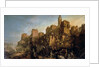 The capture of Jerusalem by Jacques de Molay in 1299 by Claude Jacquand