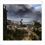 The National Guard of Paris leaves for the Army, September 1792 by Léon Cogniet