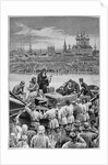 The Death of Patriarch Nikon at the Kotorosl River in Tropino by Nikolai Dmitrievich Dmitriev-Orenburgsky