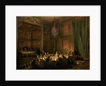 Supper of Prince de Conti at the Temple, 1766 by Michel Barthélemy Ollivier