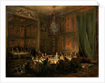 Supper of Prince de Conti at the Temple, 1766 by Michel Barthélemy Ollivier