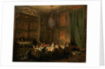Supper of Prince de Conti at the Temple, 1766 by Michel Barthélemy Ollivier