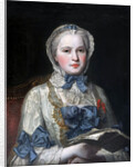 Portrait of Princess Maria Josepha of Saxony (1731?1767) by Maurice Quentin de La Tour