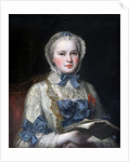 Portrait of Princess Maria Josepha of Saxony (1731?1767) by Maurice Quentin de La Tour