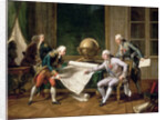 Louis XVI gives instructions to Captain La Pérouse, 29 June 1785 by Nicolas André Monsiaux