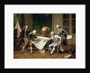 Louis XVI gives instructions to Captain La Pérouse, 29 June 1785 by Nicolas André Monsiaux
