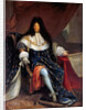 Portrait of Louis XIV Holding the Plan for the Maison Royale de Saint-Louis at Saint-Cyr by Nicolas-René Jollain