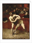 Wrestlers by Alexandre Falguière