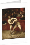 Wrestlers by Alexandre Falguière