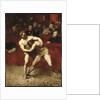 Wrestlers by Alexandre Falguière