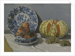 Still-Life with Melon by Claude Monet