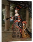 Maria Theresa of Spain with Her son, the Dauphin, Louis of France by Henri Beaubrun