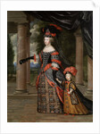 Maria Theresa of Spain with Her son, the Dauphin, Louis of France by Henri Beaubrun