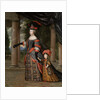 Maria Theresa of Spain with Her son, the Dauphin, Louis of France by Henri Beaubrun