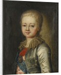 Portrait of Grand Duke Alexander Pavlovich (Alexander I) as Child by Johann-Baptist von Lampi the Elder