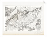 Map of Narva in 1700 by Pieter Mortier