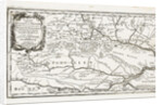 Map showing both Poltava and Bender by Gabriel Bodenehr the Elder