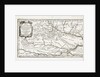 Map showing both Poltava and Bender by Gabriel Bodenehr the Elder