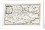 Map showing both Poltava and Bender by Gabriel Bodenehr the Elder