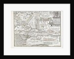 Map of the Battle of Poltava on 27 June 1709 by Joseph Friedrich Leopold