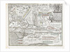 Map of the Battle of Poltava on 27 June 1709 by Joseph Friedrich Leopold