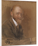 Portrait of the Playwright Prince Vladimir Vladimirovich Bariatinsky by Ilya Yefimovich Repin