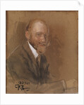 Portrait of the Playwright Prince Vladimir Vladimirovich Bariatinsky by Ilya Yefimovich Repin