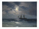 Brig Mercury by Ivan Konstantinovich Aivazovsky