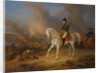 Napoleon Bonaparte before the burning City of Smolensk by Albrecht Adam