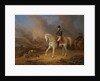 Napoleon Bonaparte before the burning City of Smolensk by Albrecht Adam