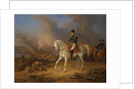 Napoleon Bonaparte before the burning City of Smolensk by Albrecht Adam