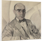 Portrait of the artist and the photographer Miron Sherling by Sergei Vasilievich Chekhonin