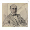 Portrait of the artist and the photographer Miron Sherling by Sergei Vasilievich Chekhonin